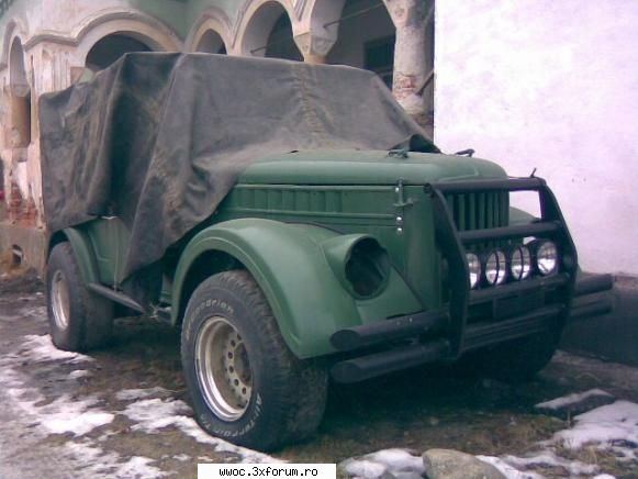 Gaz 69 modificat - "Cameleonul" - S-au confectionat bari, fata/spate, praguri si un - Prezentare masini