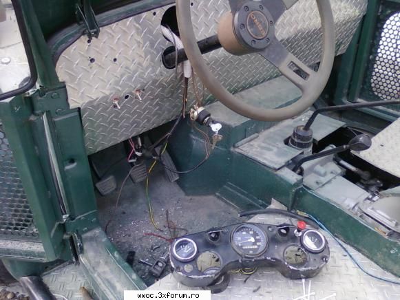 Gaz 69 modificat - "Cameleonul" - Dar am uitat poza cu "viitorul tablou de - Prezentare masini