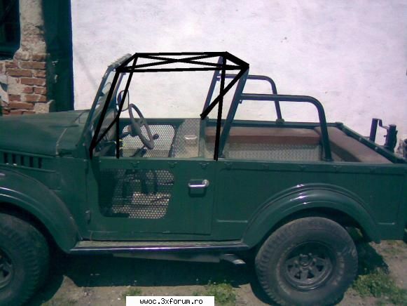Gaz 69 modificat - "Cameleonul" - O sa-mi trebuiasca un rollcage mai "adevarat". Nu - Prezentare masini