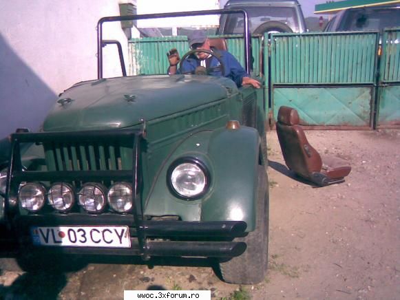 Gaz 69 modificat - "Cameleonul" - Si din fatza..."cu sofer" - Prezentare masini