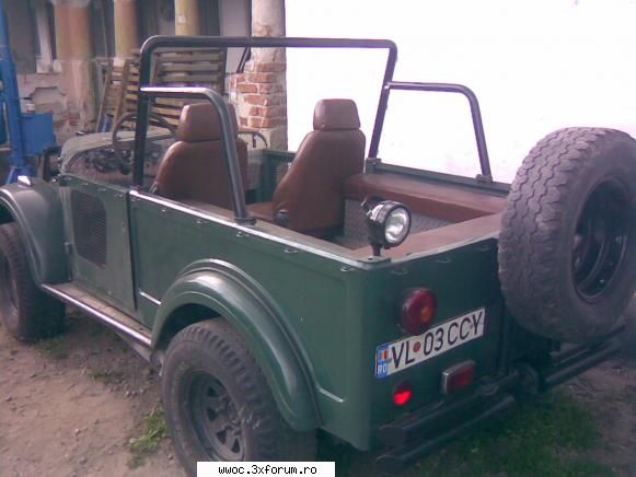 Gaz 69 modificat - "Cameleonul" - Dupa cum se observa...avem si scaune! - Prezentare masini