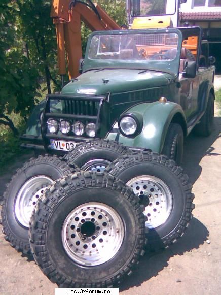 Gaz 69 modificat - "Cameleonul" - In final, azi dimineata am avut montate - Prezentare masini