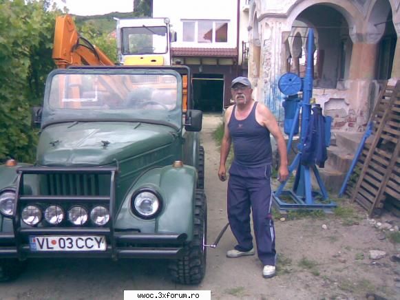 Gaz 69 modificat - "Cameleonul" - Linistit, dupa efortul depus, a cerut sfios o - Prezentare masini