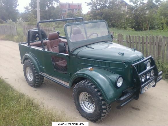 Gaz 69 modificat - "Cameleonul" - Inca o poza in timpul probei... Rezultatul - Prezentare masini