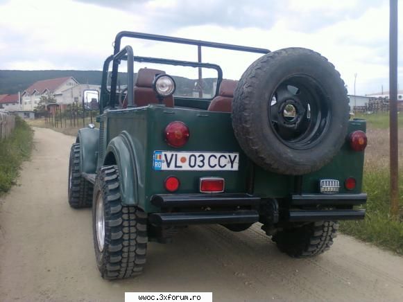 Gaz 69 modificat - "Cameleonul" - O alta fotografie din spate - Prezentare masini