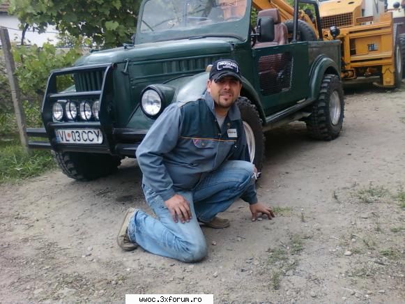 Gaz 69 modificat - "Cameleonul" - Si in final...gata de start ( si masina si - Prezentare masini