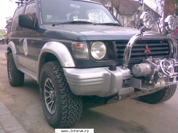 Misubishi Pajero - "Tractorul" - Si o poza cu troliul - Prezentare masini
