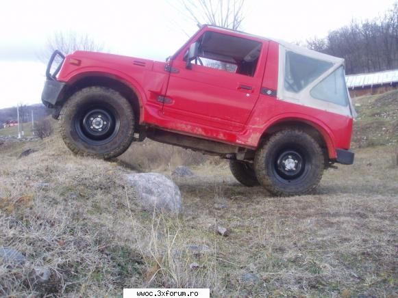 Suzuki Sj410 - "Hulk" - Masina de "tura" Suzuki Sj410 - Prezentare masini